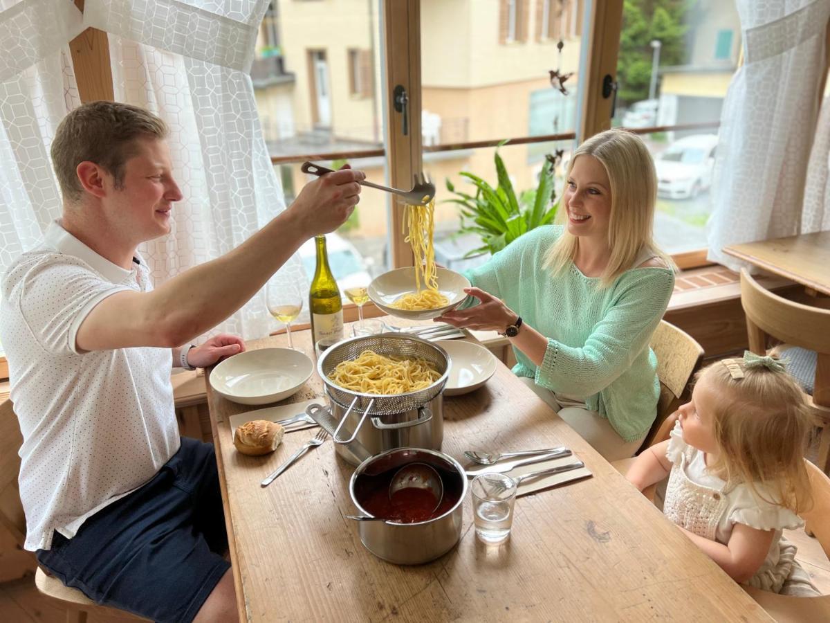 Spannort Family Home With Common Kitchen And Self Check-In Engelberg Eksteriør bilde